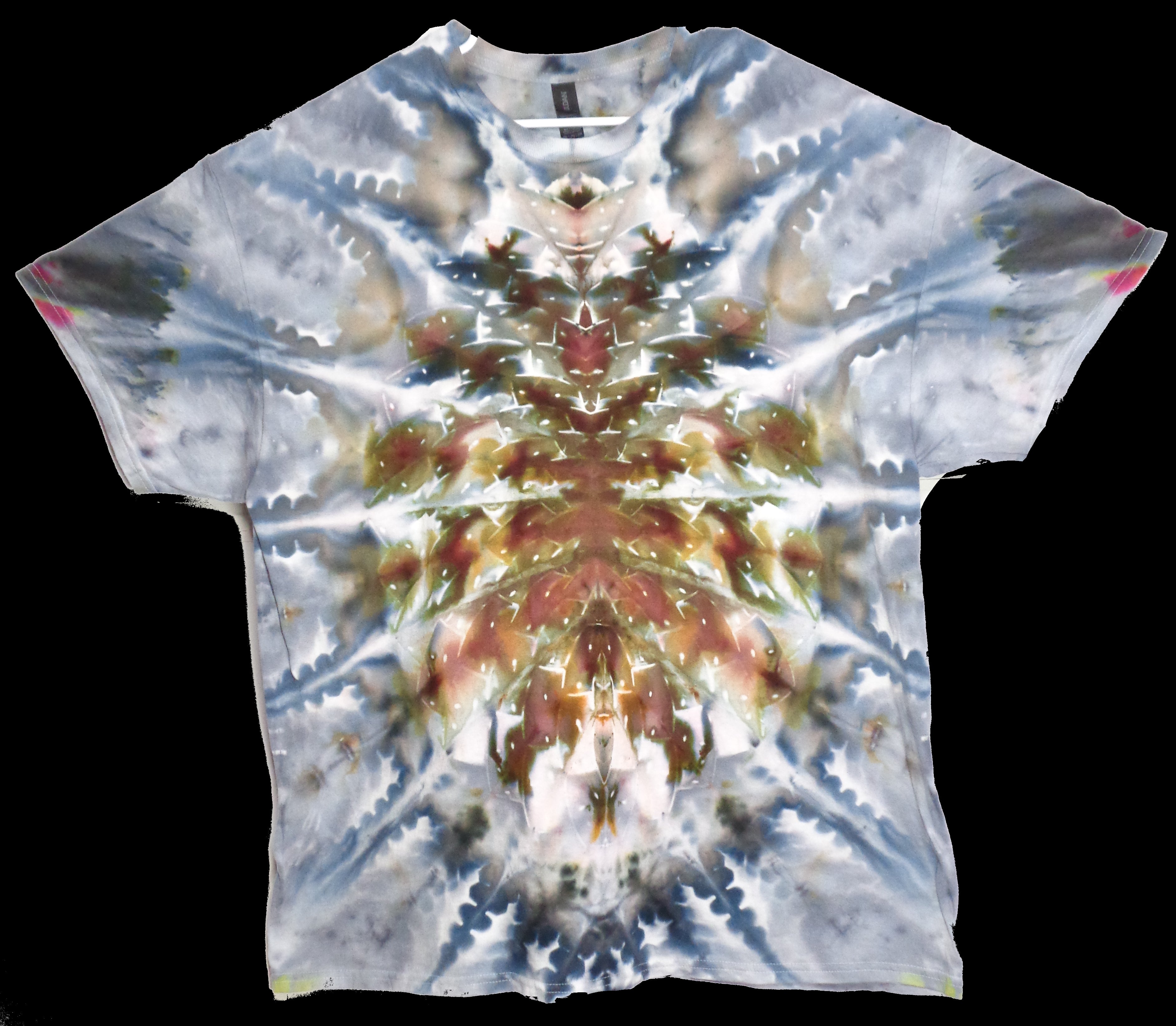 Dyenied #104 2XL Gildan Heavy MANDALA. OUTER HIVE
