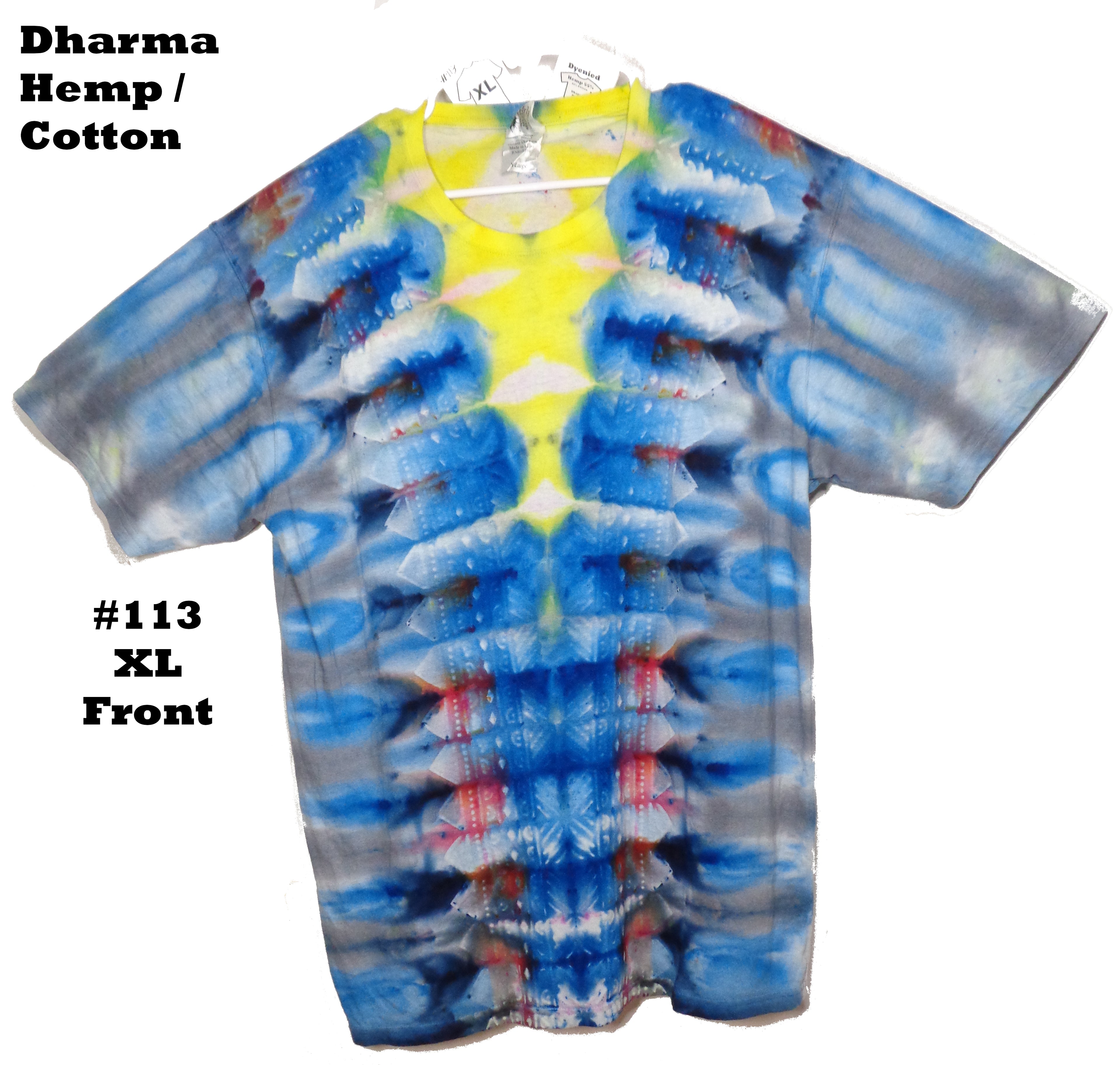 Dyenied #113 XL Hemp PATTERN A