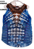 Dyenied #121 L Ladies Tank Top SPIRALS
