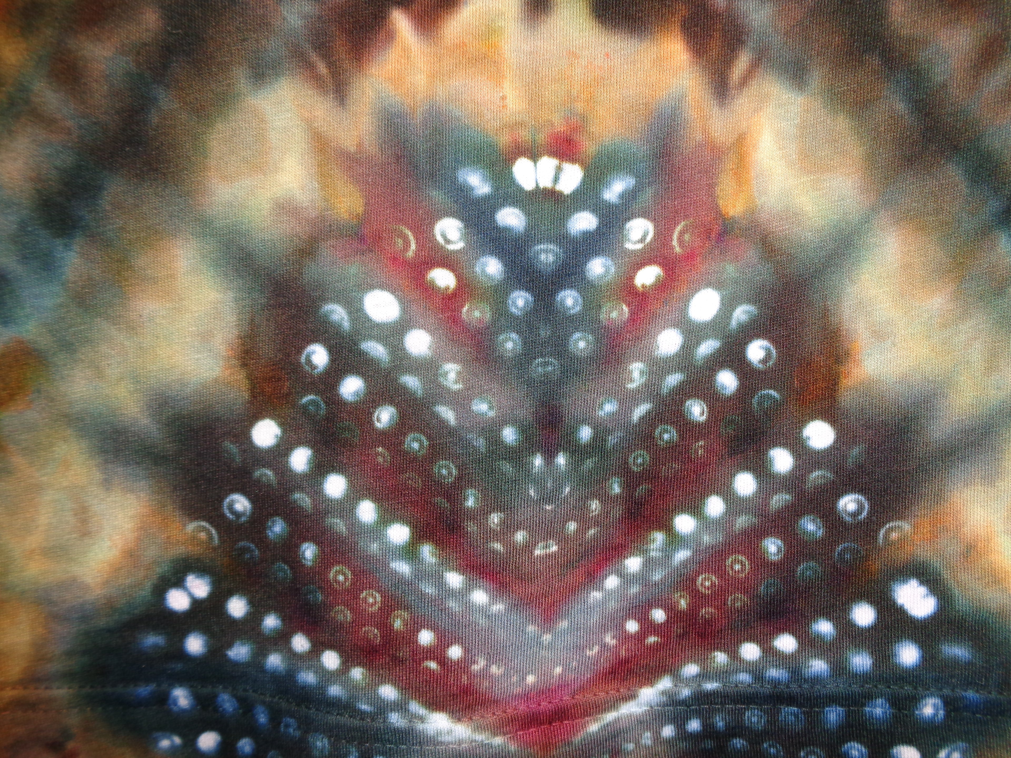 Dyenied #133 6XL DUAL SIDED Combed Ringspun T-Shirt  LAT 6901 MANDALAS. GALAXY