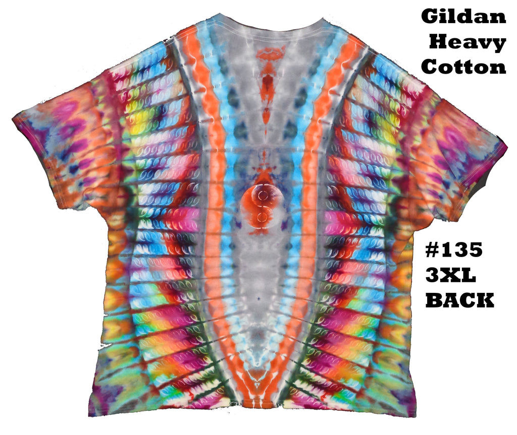 Dyenied #135 3XL Gildan Heavy CRESCENT, YIN-YANG
