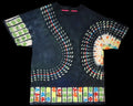 Dyenied #246 XL Gildan Hammer Ringspun REDUX GD THEME, (f,b) Steelie Galaxy, Bears and Sativa, (a) Sativa(UV)
