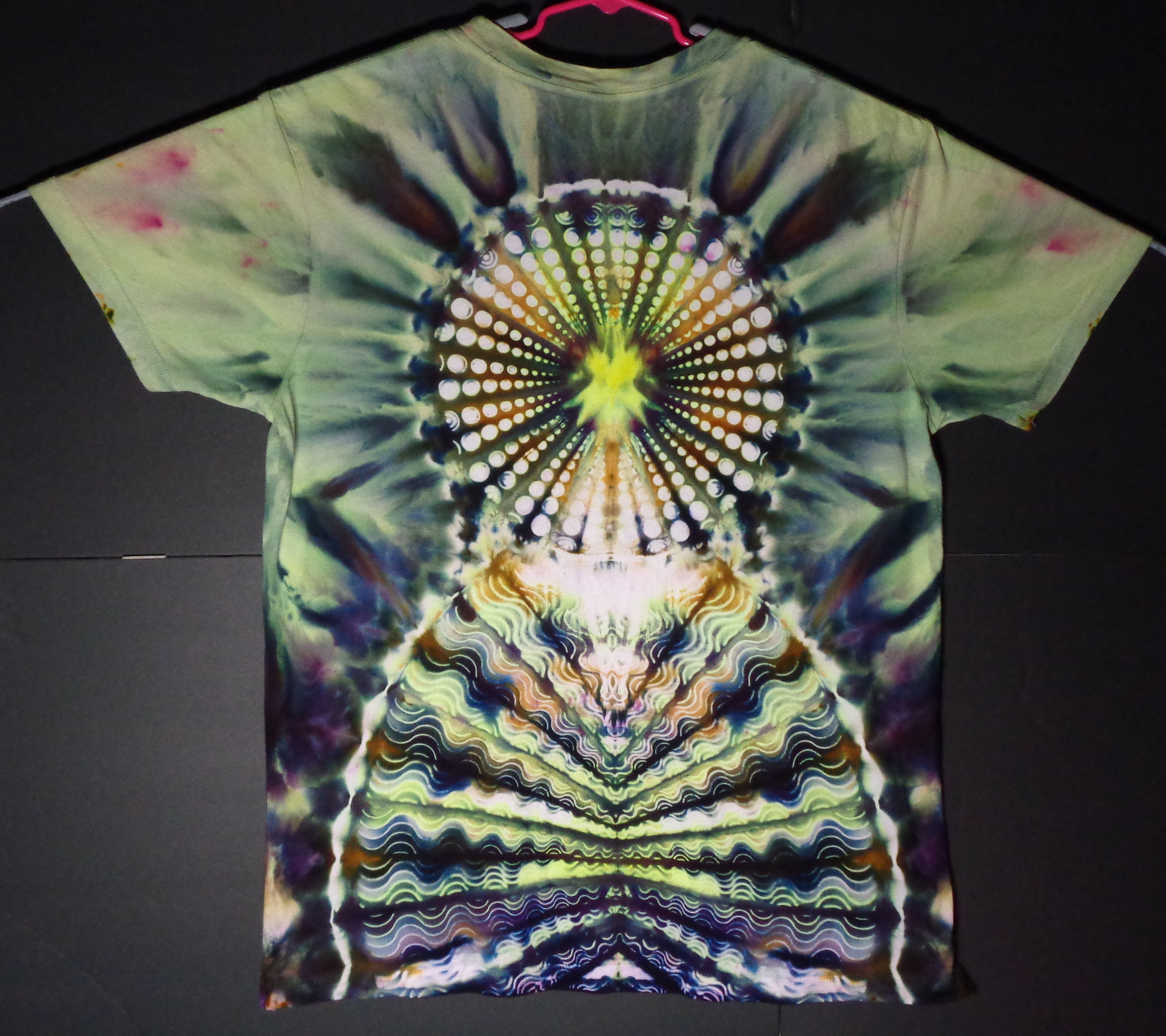 Dyenied #261 XL Bamboo DUAL MANDALA (UV)