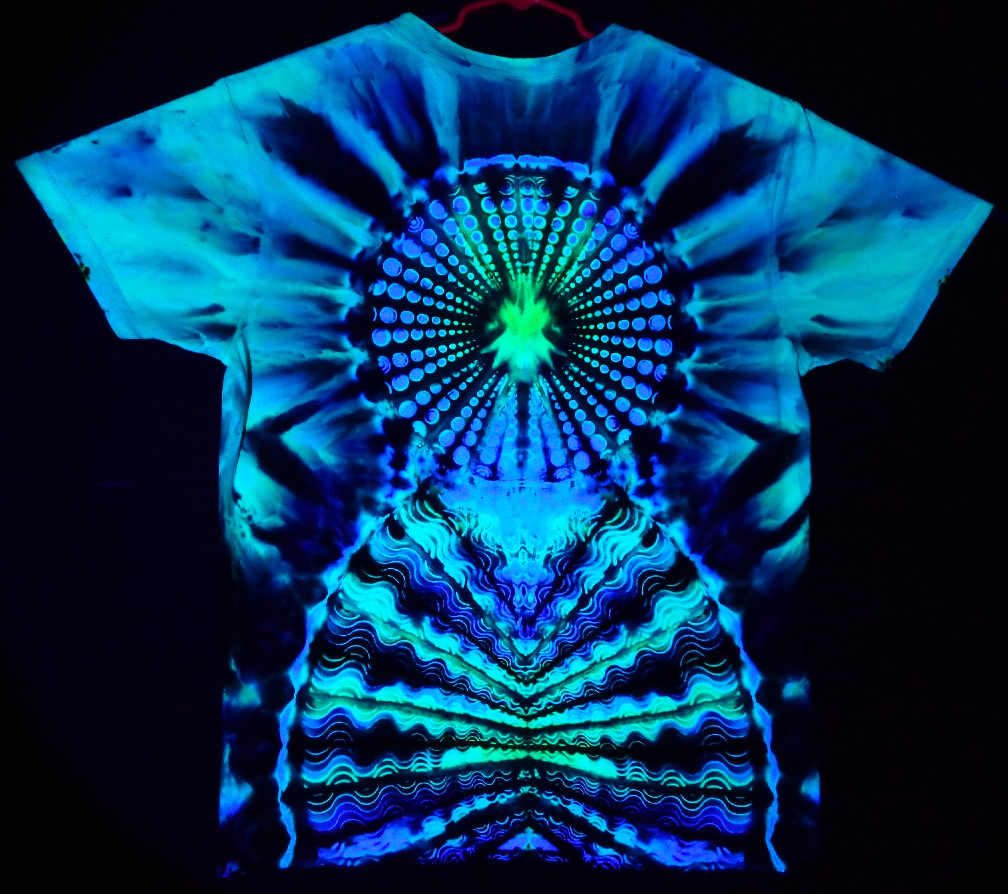 Dyenied #261 XL Bamboo DUAL MANDALA (UV)