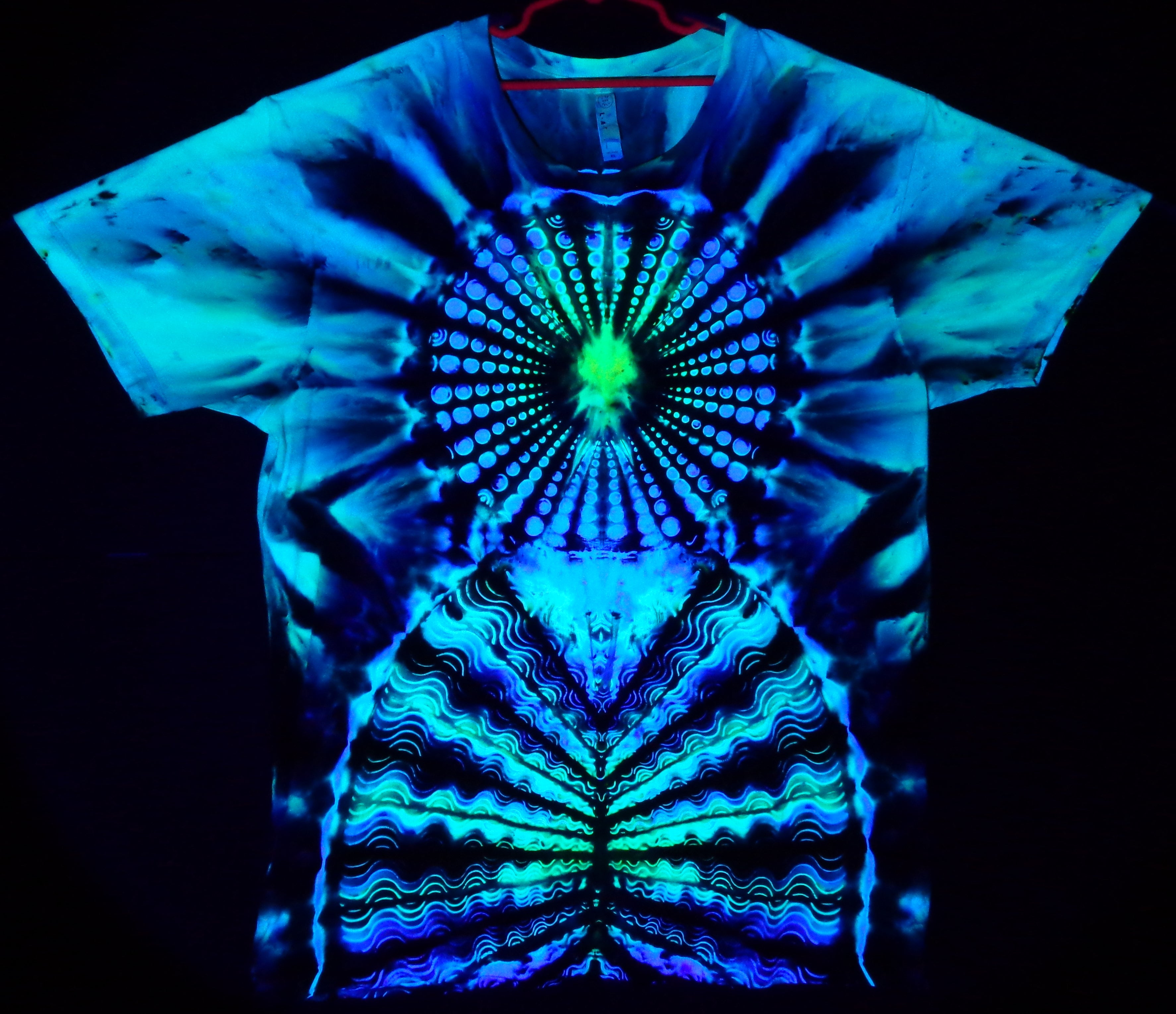 Dyenied #261 XL Bamboo DUAL MANDALA (UV)
