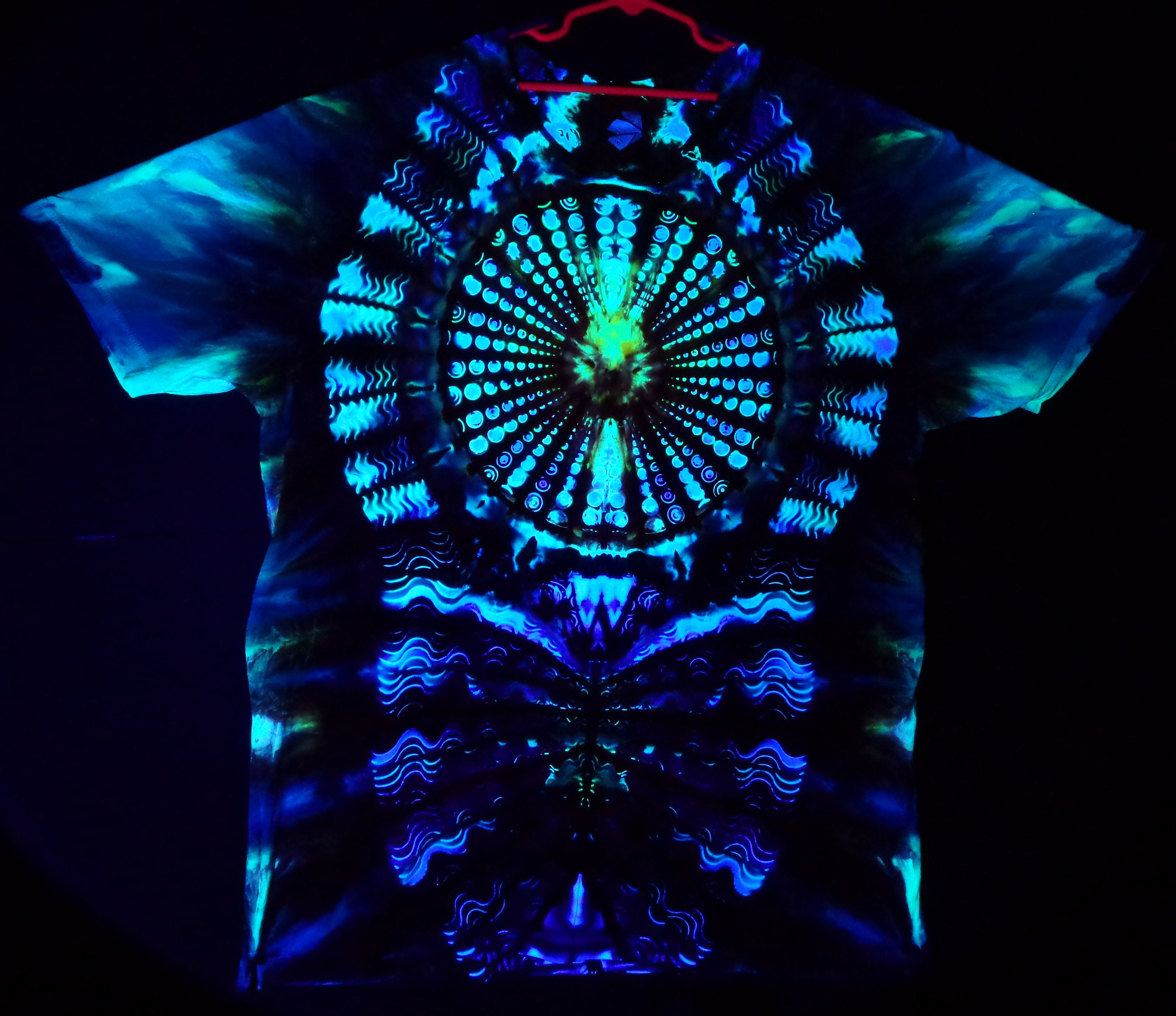 Dyenied #267 2XL Bamboo DUAL MANDALA (UV)