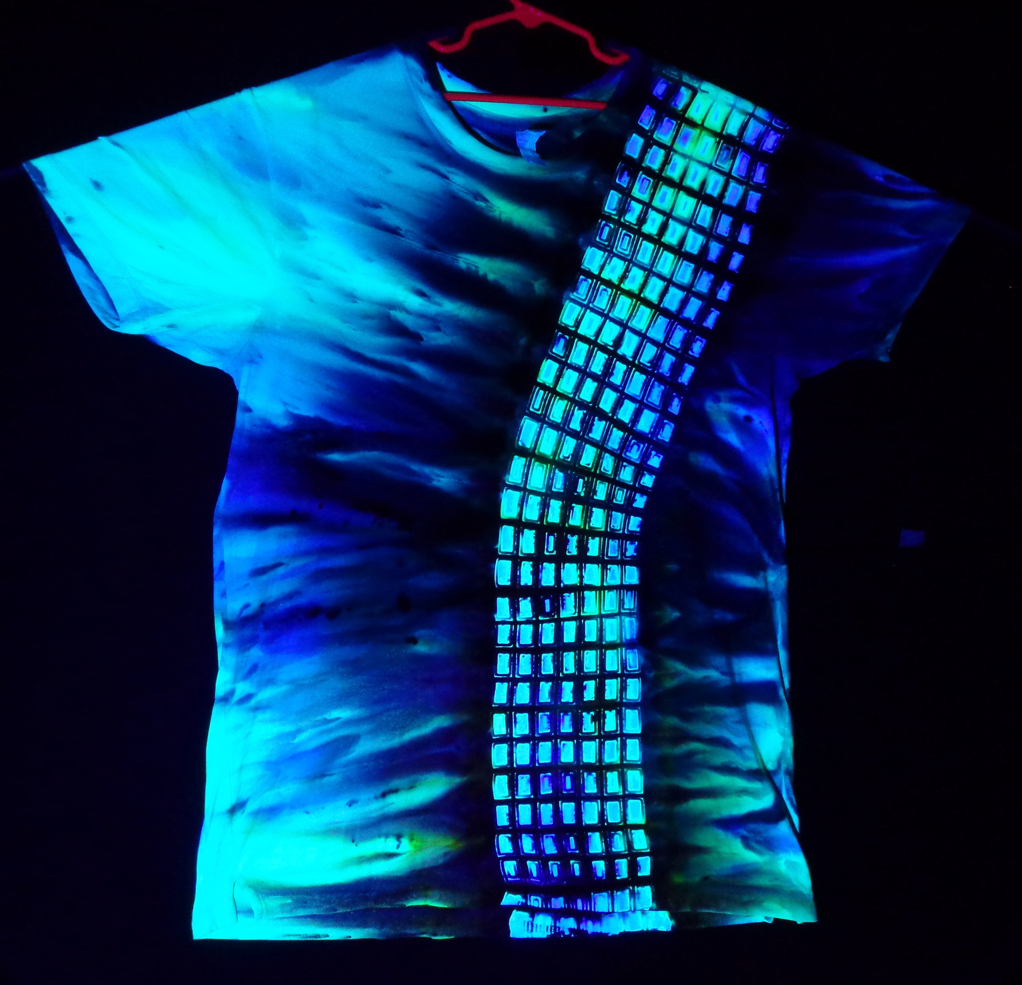 Dyenied #276 L Bamboo SQUARE GALAXY (UV)