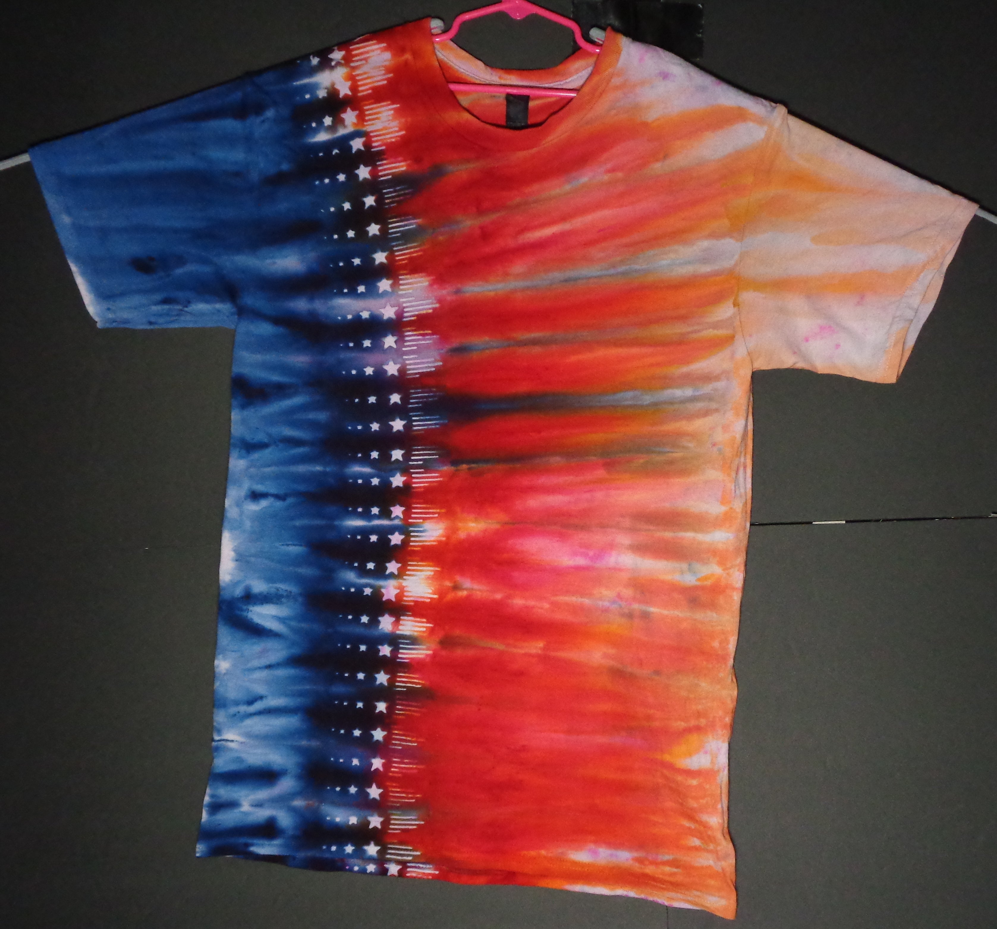 Dyenied #283 M Gildan Ultra STARS AND STRIPES