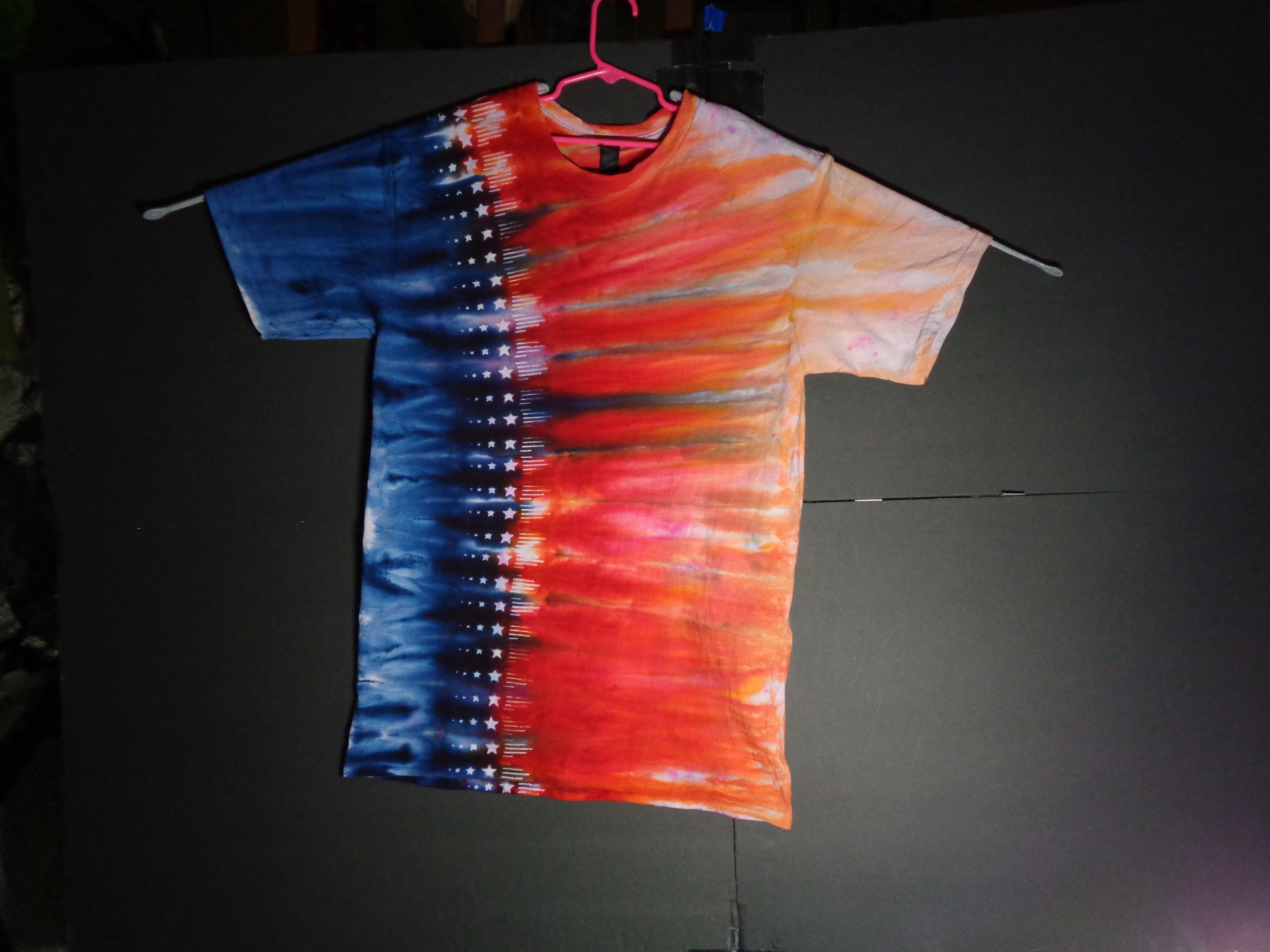 Dyenied #283 M Gildan Ultra STARS AND STRIPES