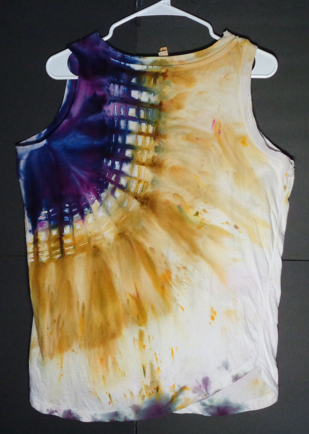 Dyenied #303  Large Ladies Tank Top SQUARE GALAXY