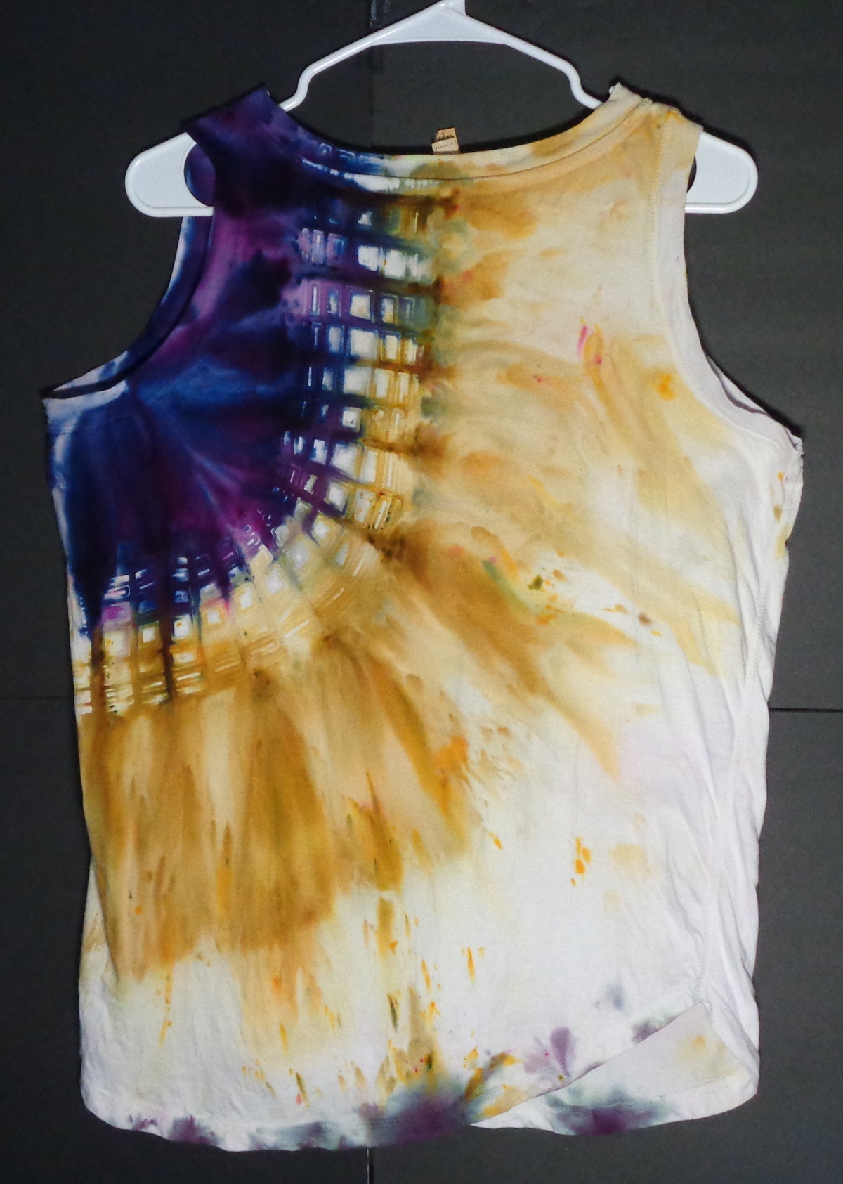 Dyenied #303  Large Ladies Tank Top SQUARE GALAXY