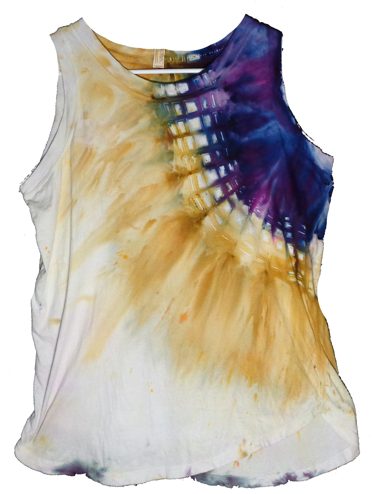 Dyenied #303  Large Ladies Tank Top SQUARE GALAXY