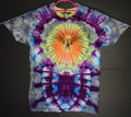 Dyenied #306 Large Bamboo DUAL Sides MANDALA (UV) (F), SQUARES GALAXY (B)