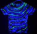 Dyenied #324  X-Large Bamboo Neck Spiral (UV)