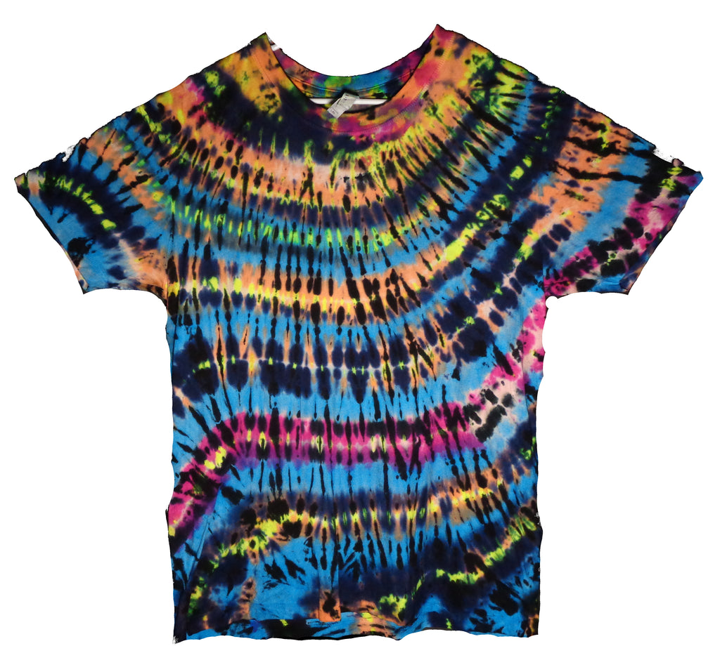 Dyenied #324  X-Large Bamboo Neck Spiral (UV)