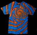 Tie Dyenied #339 Medium Gildan Ultra PFD DOUBLE SWITCHBACK Spiral