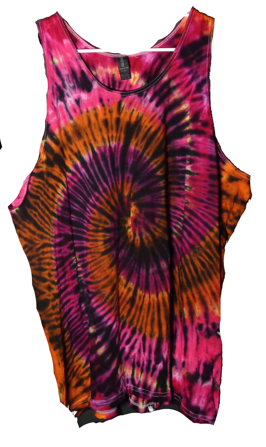 Tie Dyenied #359  2X-Large Gildan Tank Top SPIRAL