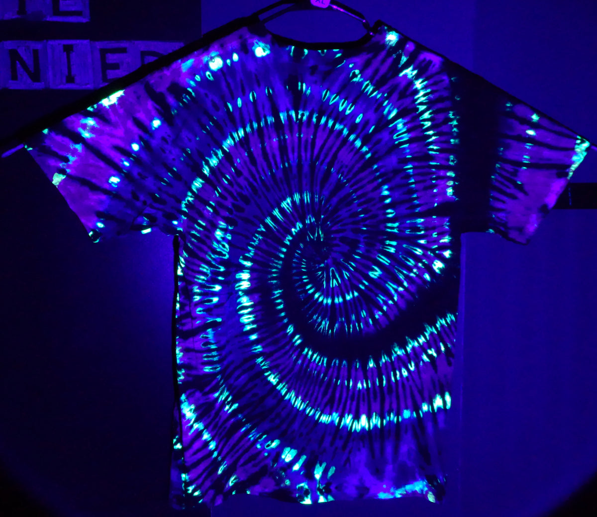 Tie Dyenied #362  X-Large Gildan Ultra PFD Spiral (UV)