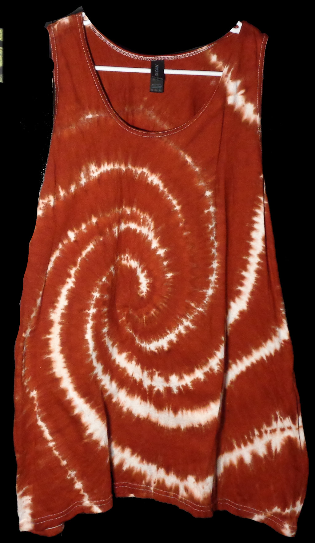Tie Dyenied #364  2X-Large Gildan Tank Top SPIRAL