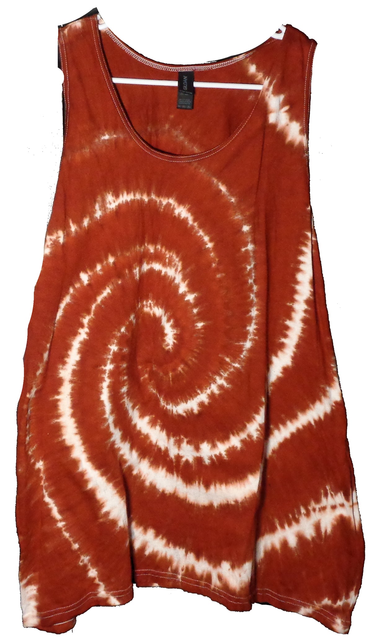 Tie Dyenied #364  2X-Large Gildan Tank Top SPIRAL