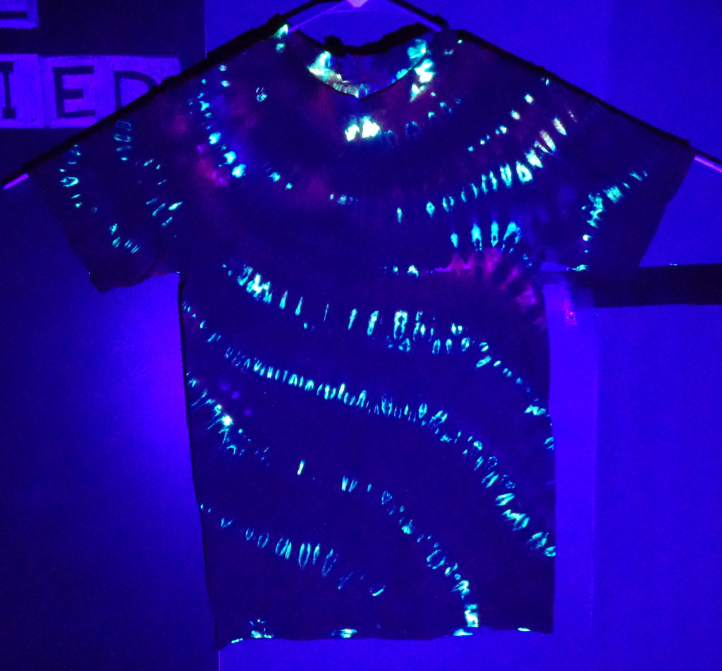 Tie Dyenied #365 Small Gildan Ultra PFD Neck Spiral (UV)