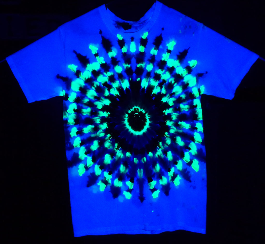 Tie Dyenied #373 Medium Gildan Ultra PFD MANDALA (UV)