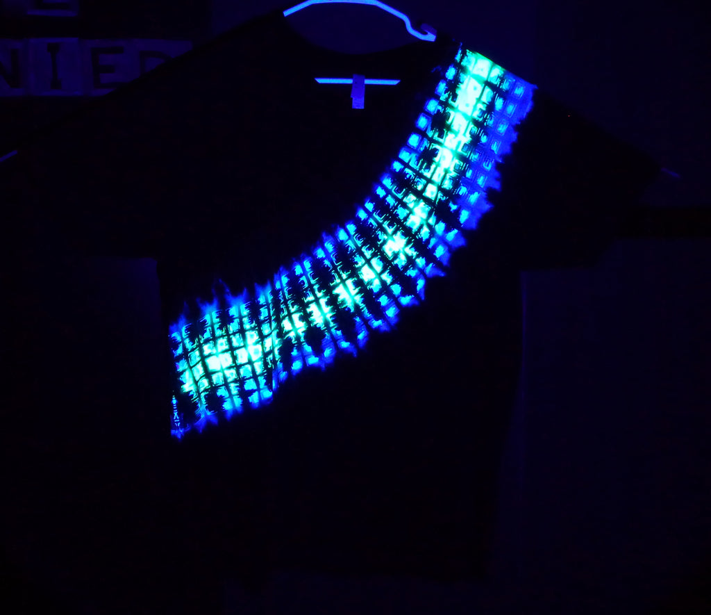Tie Dyenied #375  2X-Large Bamboo SQUARES (UV)