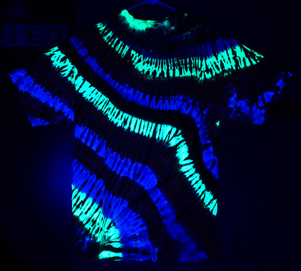 Tie Dyenied #389 2X_Large Gildan Ultra PFD Neck Spiral (UV)