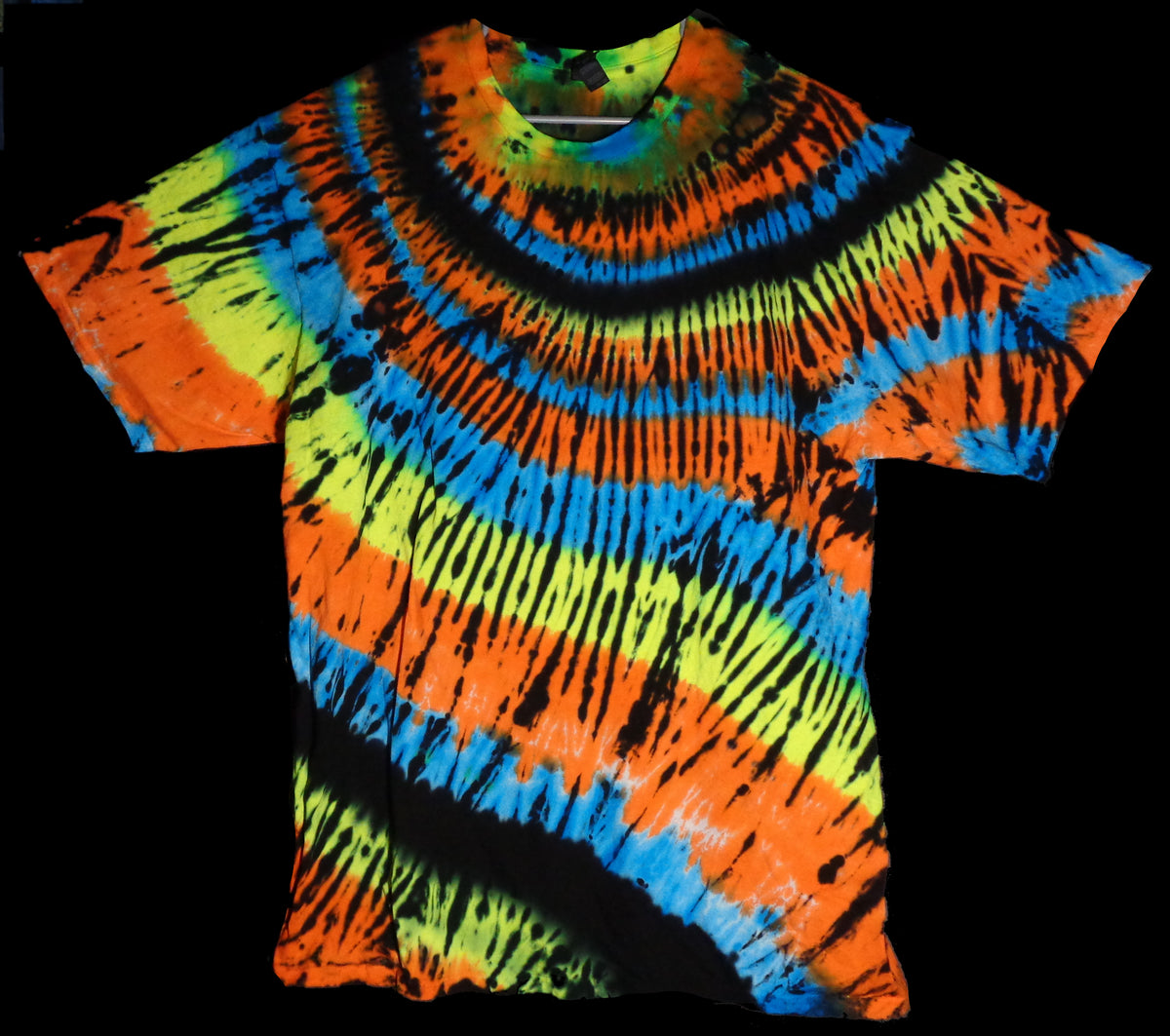 Tie Dyenied #389 2X_Large Gildan Ultra PFD Neck Spiral (UV)