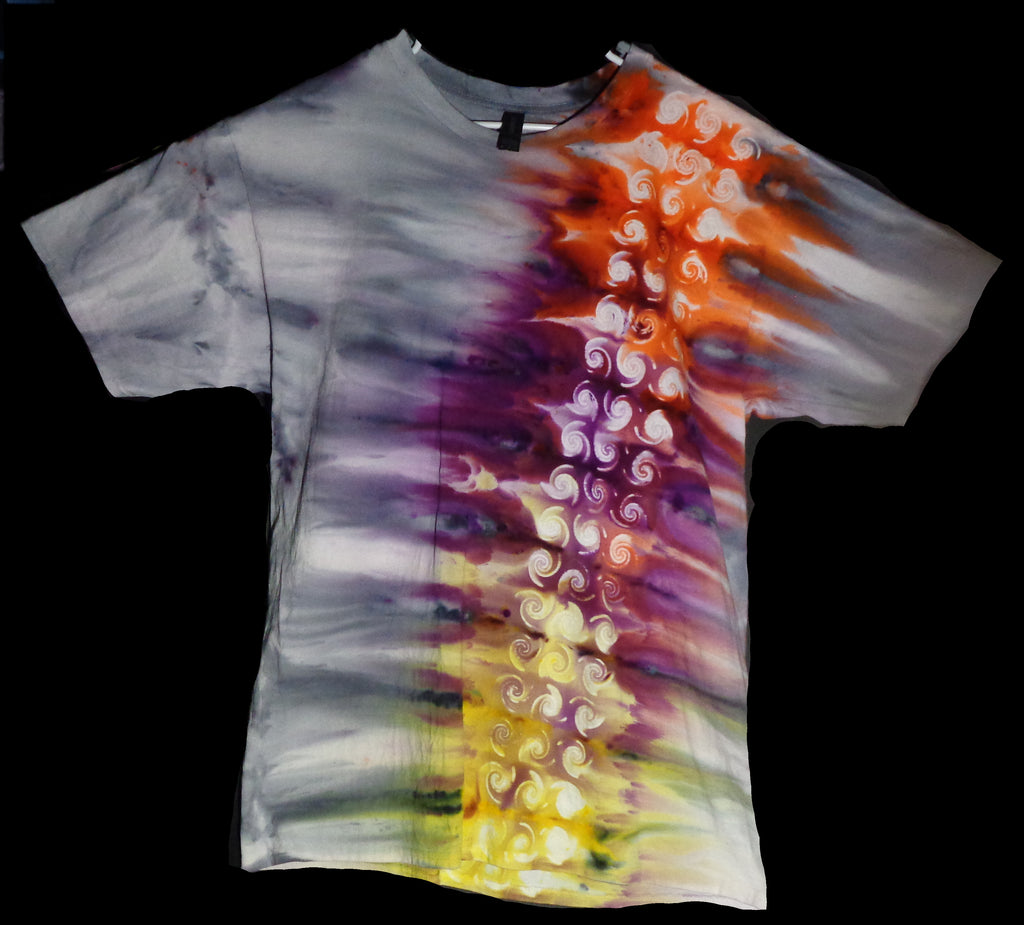 Tie Dyenied #408 X Large Gildan Ultra PFD SWIRLS
