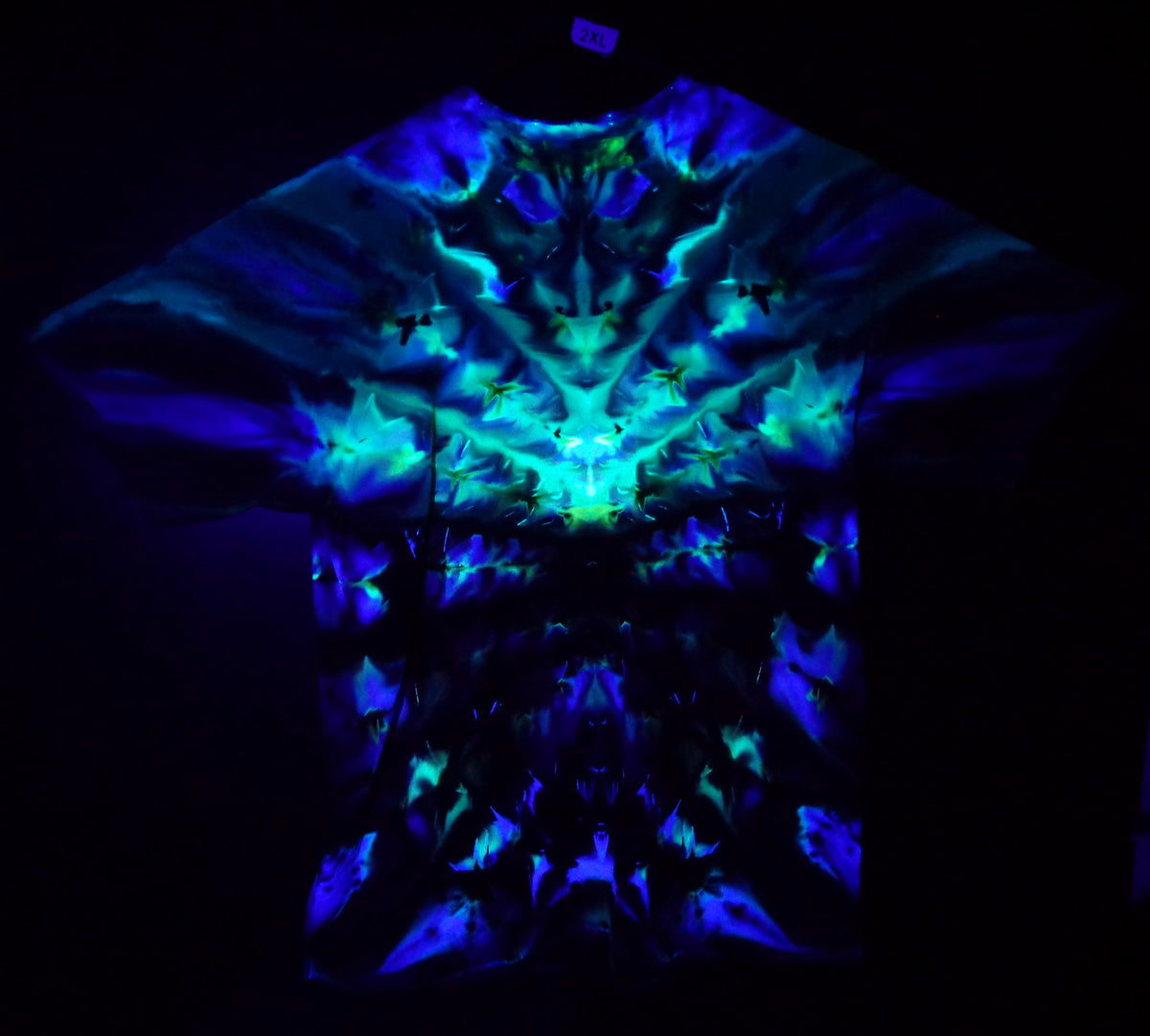 Tie Dyenied #416 2X-Large Gildan Ultra PFD MANDALA (UV)