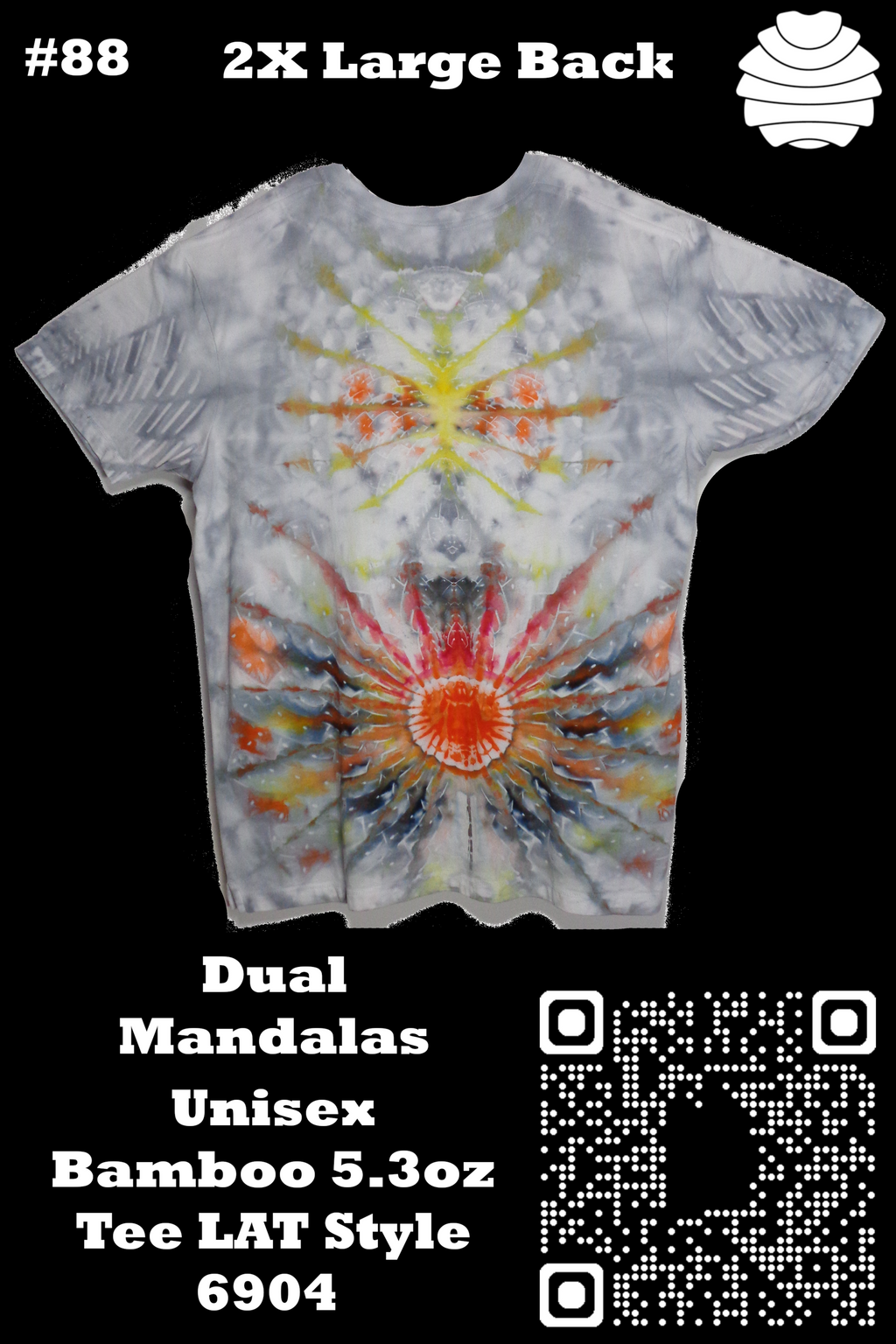 Dyenied #88 2XL Bamboo 2x MANDALA