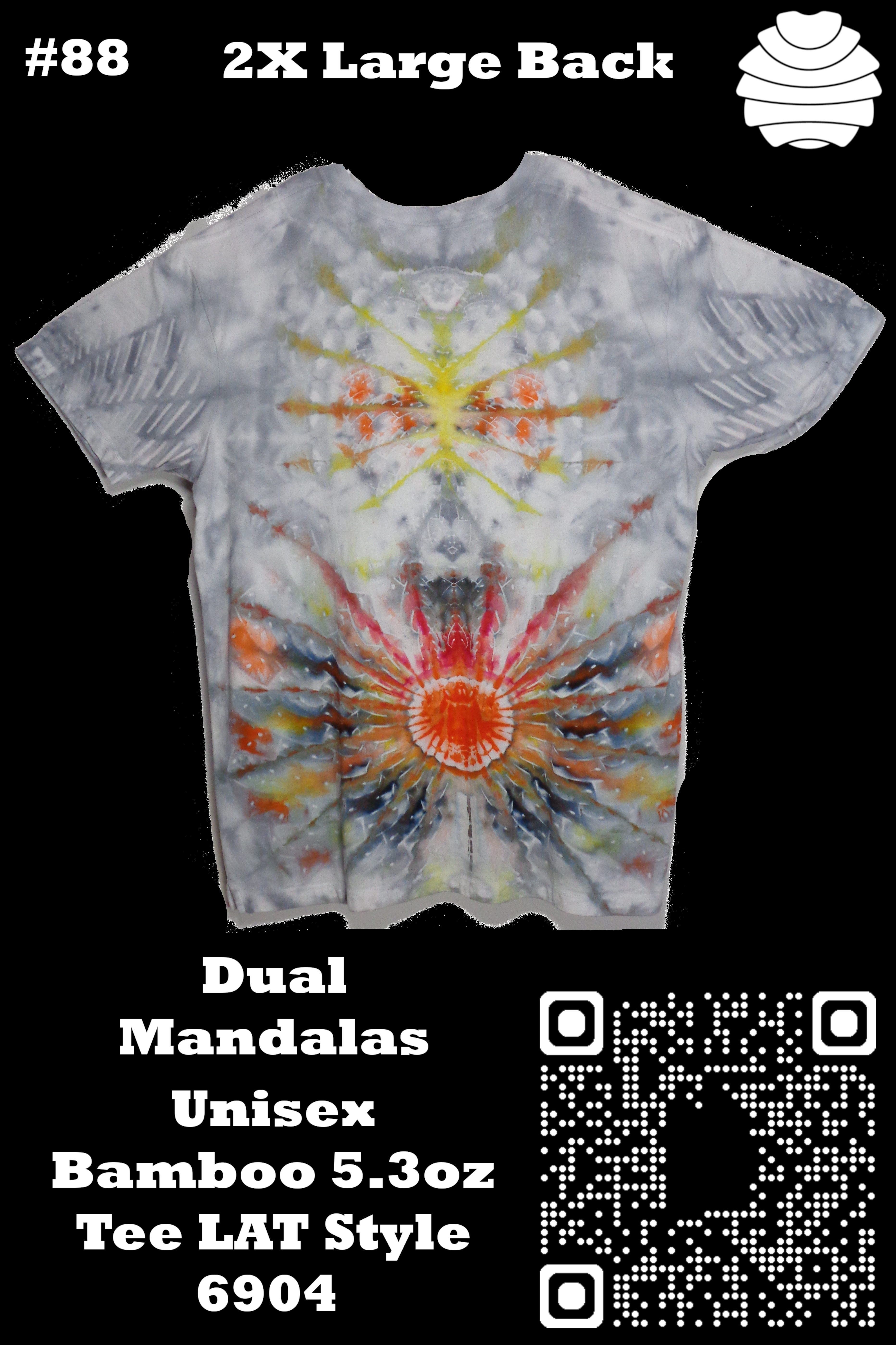 Dyenied #88 2XL Bamboo 2x MANDALA